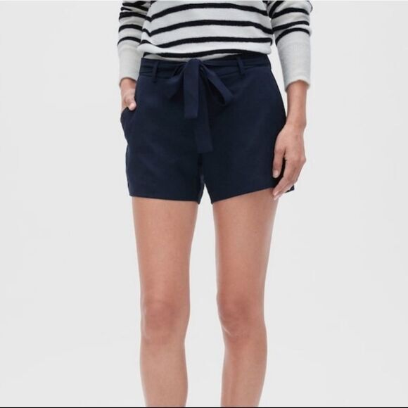 Banana Republic navy shorts size‎ 8 - Picture 1 of 8